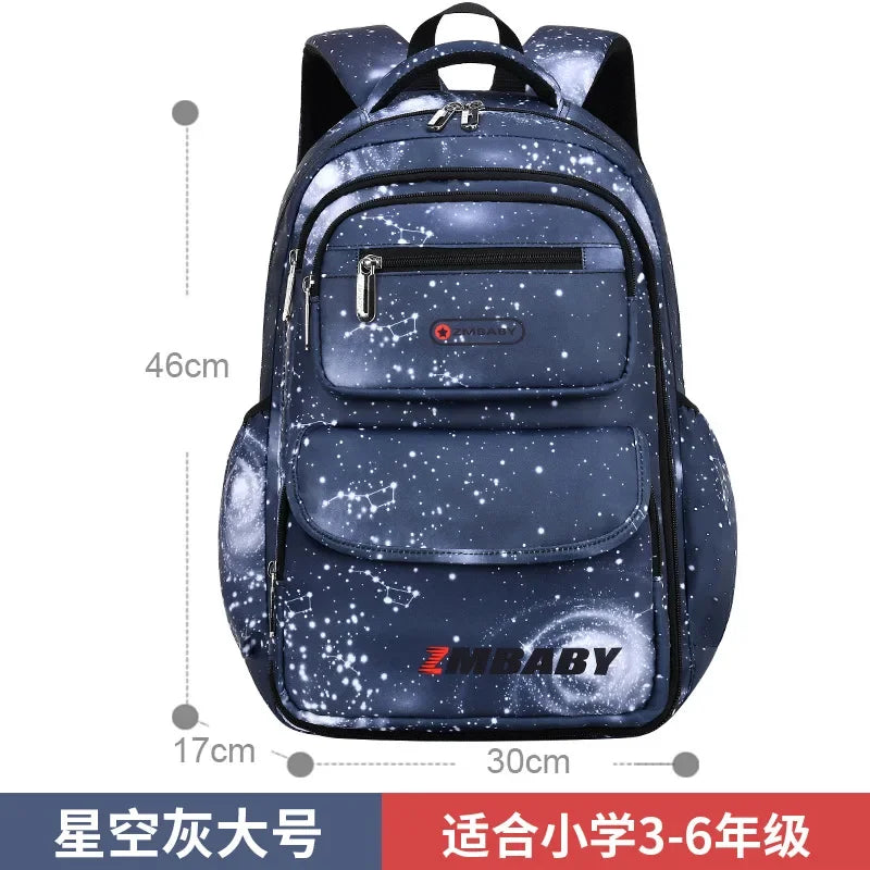 Kids Backpack Children School Bags for Boys Orthopedic School Backpack Waterproof Primary Schoolbag Book Bag Mochila Infantil