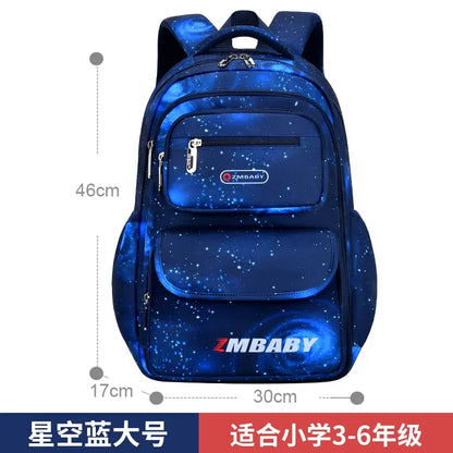 Kids Backpack Children School Bags for Boys Orthopedic School Backpack Waterproof Primary Schoolbag Book Bag Mochila Infantil
