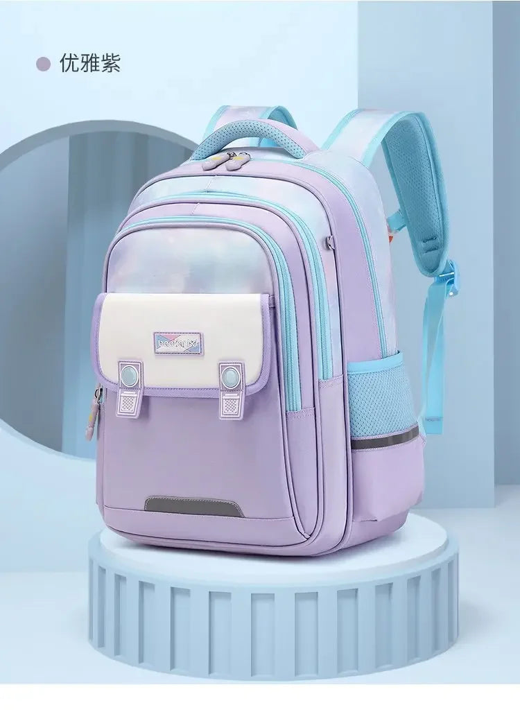 Kids Backpack for Girls Elementary Kindergarten School Bag  Multifunctional Cute Large Capacity Middle School Bookbags