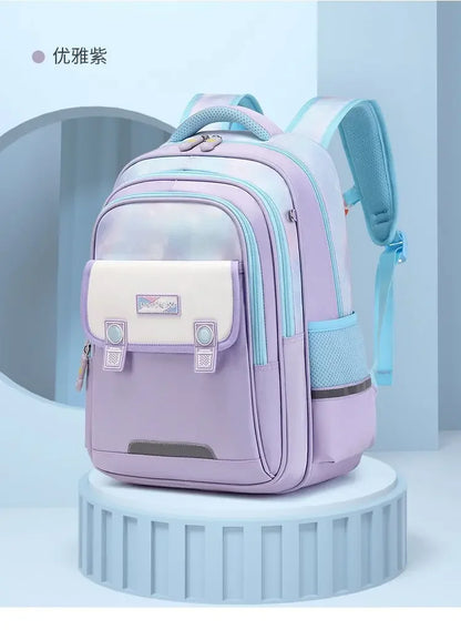 Kids Backpack for Girls Elementary Kindergarten School Bag  Multifunctional Cute Large Capacity Middle School Bookbags