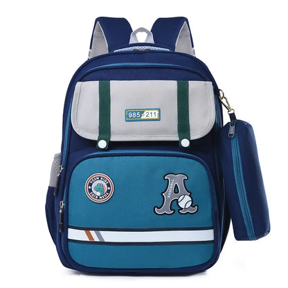 Kids Backpack for Teenage Students Preschool Elementary Children School Bag Multifunctional Cute Large Capacity with Pencil Bag