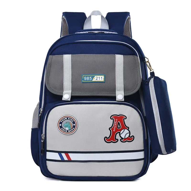 Kids Backpack for Teenage Students Preschool Elementary Children School Bag Multifunctional Cute Large Capacity with Pencil Bag