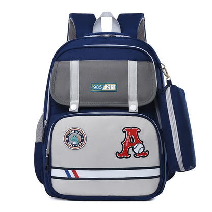 Kids Backpack for Teenage Students Preschool Elementary Children School Bag Multifunctional Cute Large Capacity with Pencil Bag