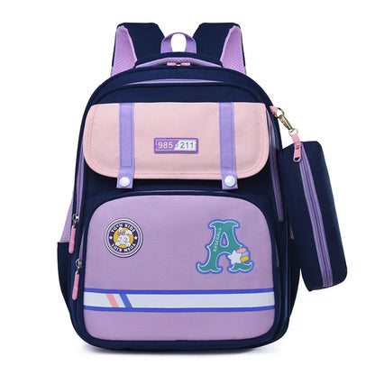 Kids Backpack for Teenage Students Preschool Elementary Children School Bag Multifunctional Cute Large Capacity with Pencil Bag