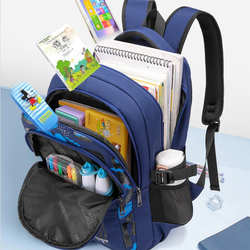 Kids Backpacks Children School Bags for Boys Orthopedic School Backpack Waterproof Primary Schoolbag Book Bag Mochila Infantil