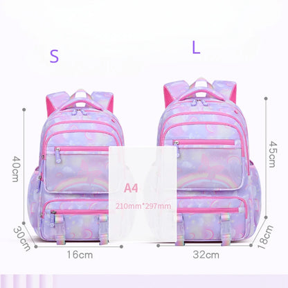 Kids Elementary Middle High School Bag Orthopedic College Backpacks  Travel Back Pack Large Bookbags for Teens Girls Students