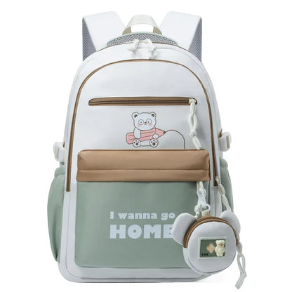 Kids School Bags Casual Daypack for Boys Girls College Bookbag Waterproof  School Bagpacks For Teenagers