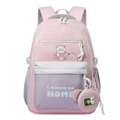 Kids School Bags Casual Daypack for Boys Girls College Bookbag Waterproof  School Bagpacks For Teenagers