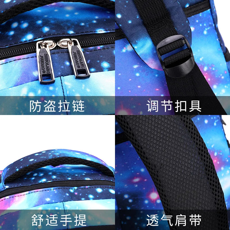 Kids Student Wheeled Backpack School Bags with wheels Rolling Backpack for boy Trolley Book Bag Travel Trolley backpack Luggage