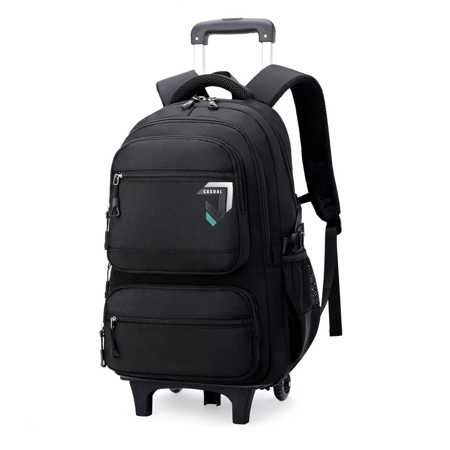 Kids Student Wheeled Backpack School Bags with wheels Rolling Backpack for boy Trolley Book Bag Travel Trolley backpack Luggage