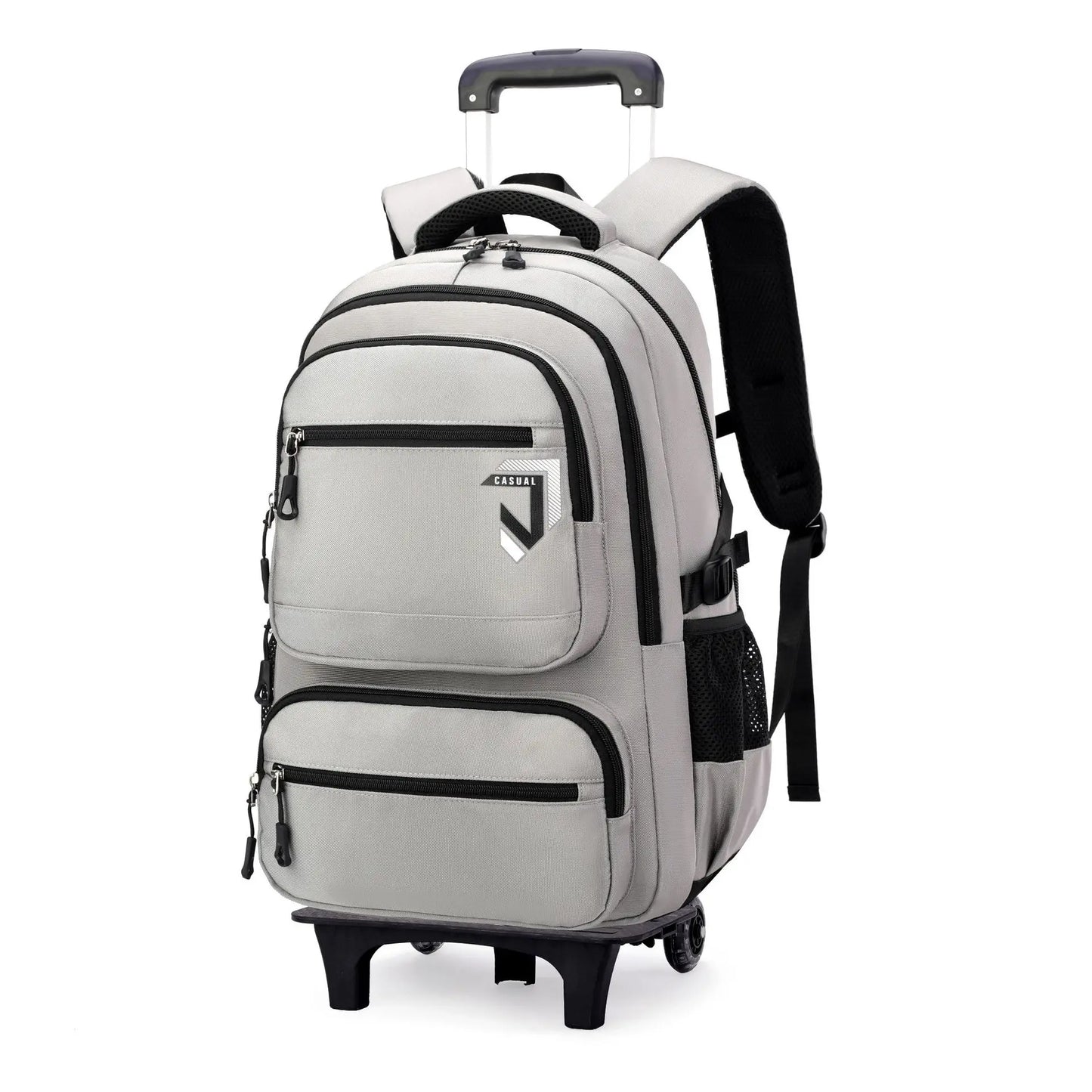 Kids Student Wheeled Backpack School Bags with wheels Rolling Backpack for boy Trolley Book Bag Travel Trolley backpack Luggage