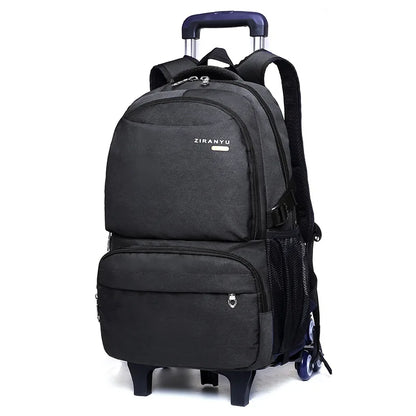 Kids Student Wheeled Backpack School Bags with wheels Rolling Backpack for boy Trolley Book Bag Travel Trolley backpack Luggage