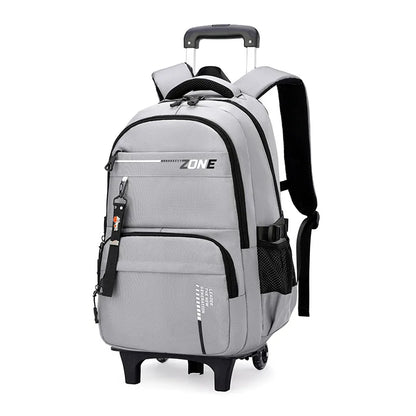 Kids Student Wheeled Backpack School Bags with wheels Rolling Backpack for boy Trolley Book Bag Travel Trolley backpack Luggage