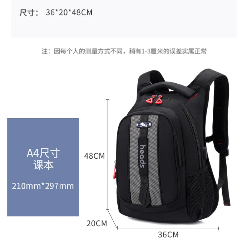 Kids backpack Primary children School Bags For Boys large orthopedic Backpack Waterproof Schoolbag big Book Bag mochila infantil