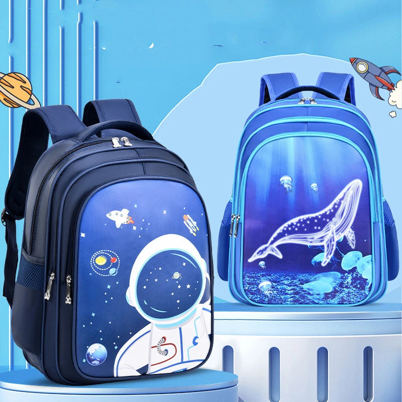 Kids backpack Primary children School Bags For Boys large orthopedic Backpack Waterproof Schoolbag big Book Bag mochila infantil