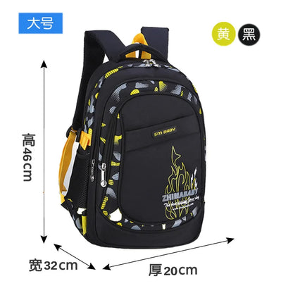 Kids backpack Primary children School Bags For Boys large orthopedic Backpack Waterproof Schoolbag big Book Bag mochila infantil