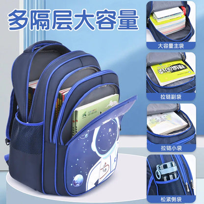 Kids backpack Primary children School Bags For Boys large orthopedic Backpack Waterproof Schoolbag big Book Bag mochila infantil