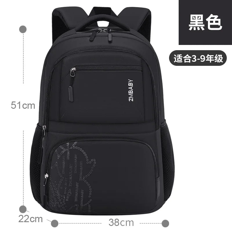 Kids backpack Primary children School Bags For Boys large orthopedic Backpack Waterproof Schoolbag big Book Bag mochila infantil
