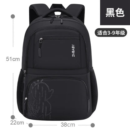 Kids backpack Primary children School Bags For Boys large orthopedic Backpack Waterproof Schoolbag big Book Bag mochila infantil
