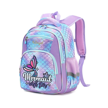 Kids school bag Waterproof Large Capacity Unicorn Backpack School Bags for Girls