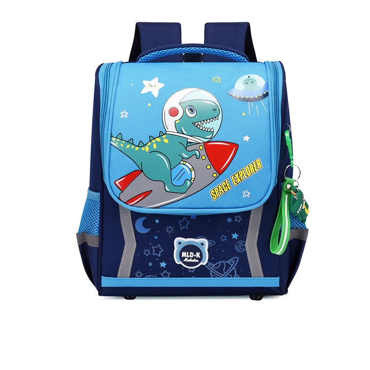 Kindergarten Boys School Bags Cute Cartoon Dinosaur Backpacks Girls 3-6 Years Old Fashion Large Capacity 1-3 Grade Light Weight