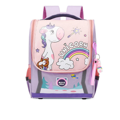 Kindergarten Boys School Bags Cute Cartoon Dinosaur Backpacks Girls 3-6 Years Old Fashion Large Capacity 1-3 Grade Light Weight