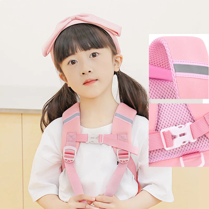 Kindergarten Children School Bags for Kids Cartoon Cute Candies Bowknot School Backpack Girls Kawaii Backpack Mochilas Escolares