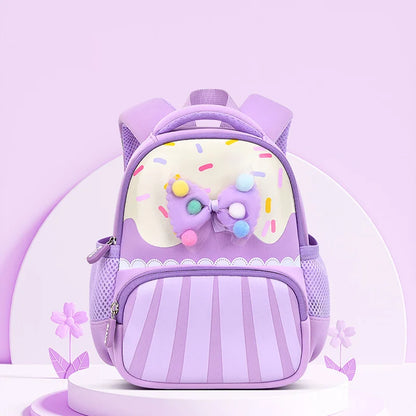 Kindergarten Children School Bags for Kids Cartoon Cute Candies Bowknot School Backpack Girls Kawaii Backpack Mochilas Escolares