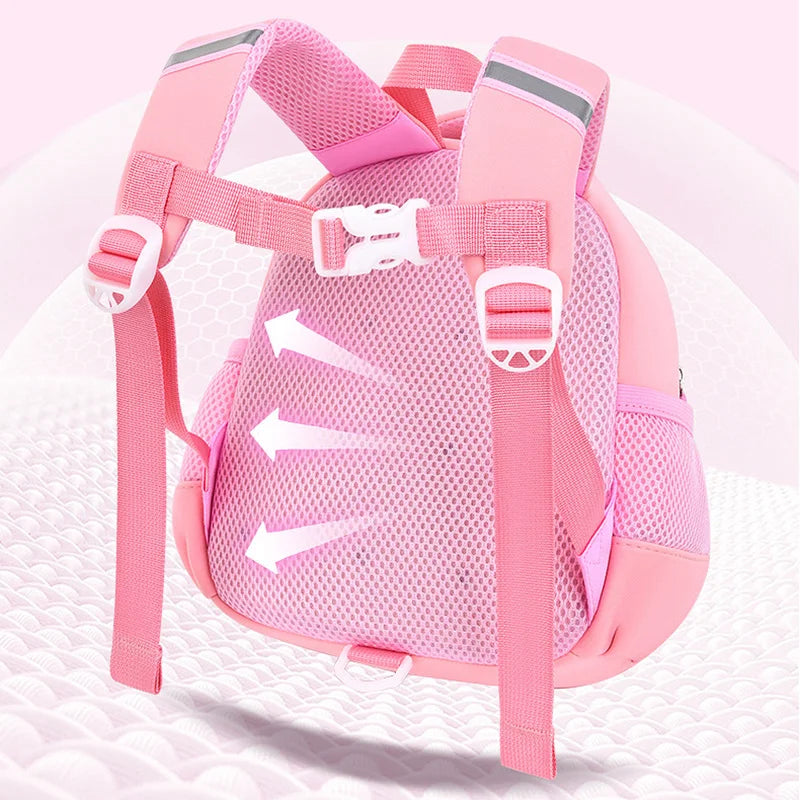 Kindergarten Children School Bags for Kids Cartoon Cute Candies Bowknot School Backpack Girls Kawaii Backpack Mochilas Escolares