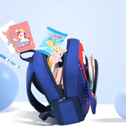 Kindergarten Girls School Bags 3D Cartoon Plane Cute Unicorn Kids Backpacks Boys Fashion Bookbag Kawaii Toddler Mochilas Para