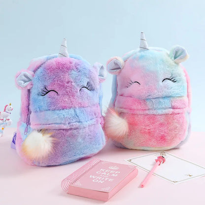 Kindergarten Kids School Bags Cartoon Unicorn Girls' Backpack Princess Casual Pack Children Travel Bag Mochilas Para Estudiantes