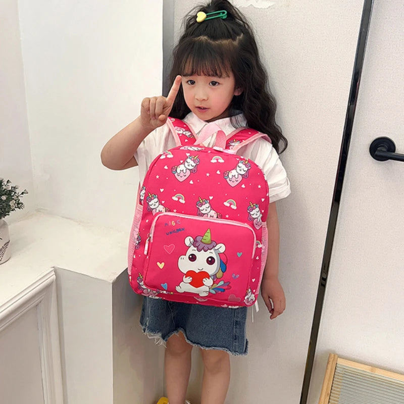 Kindergarten Schoolbag Children Anti-lost Animal Cartoon School Bag Backpack for Girls Mochilas Para Niños Escolar