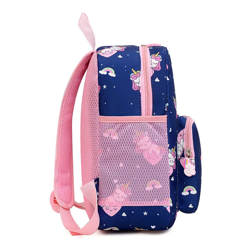 Kindergarten Schoolbag Children Anti-lost Animal Cartoon School Bag Backpack for Girls Mochilas Para Niños Escolar