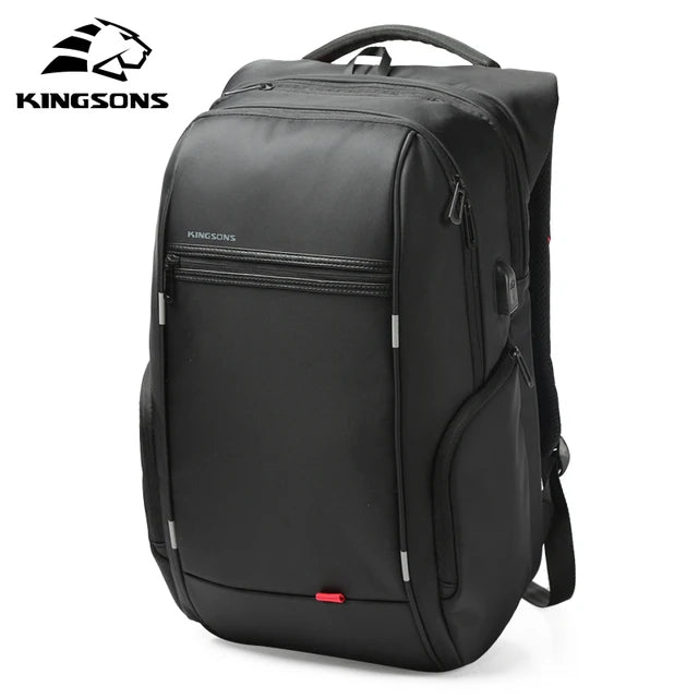 Kingsons 13'' 15'' 17'' USB Lade Laptop Rucksack für Computer Tasche Frauen Notebook Pack Wasserdichte Anti-diebstahl Schule Tas