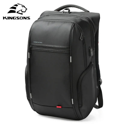 Kingsons 13'' 15'' 17'' USB Lade Laptop Rucksack für Computer Tasche Frauen Notebook Pack Wasserdichte Anti-diebstahl Schule Tas