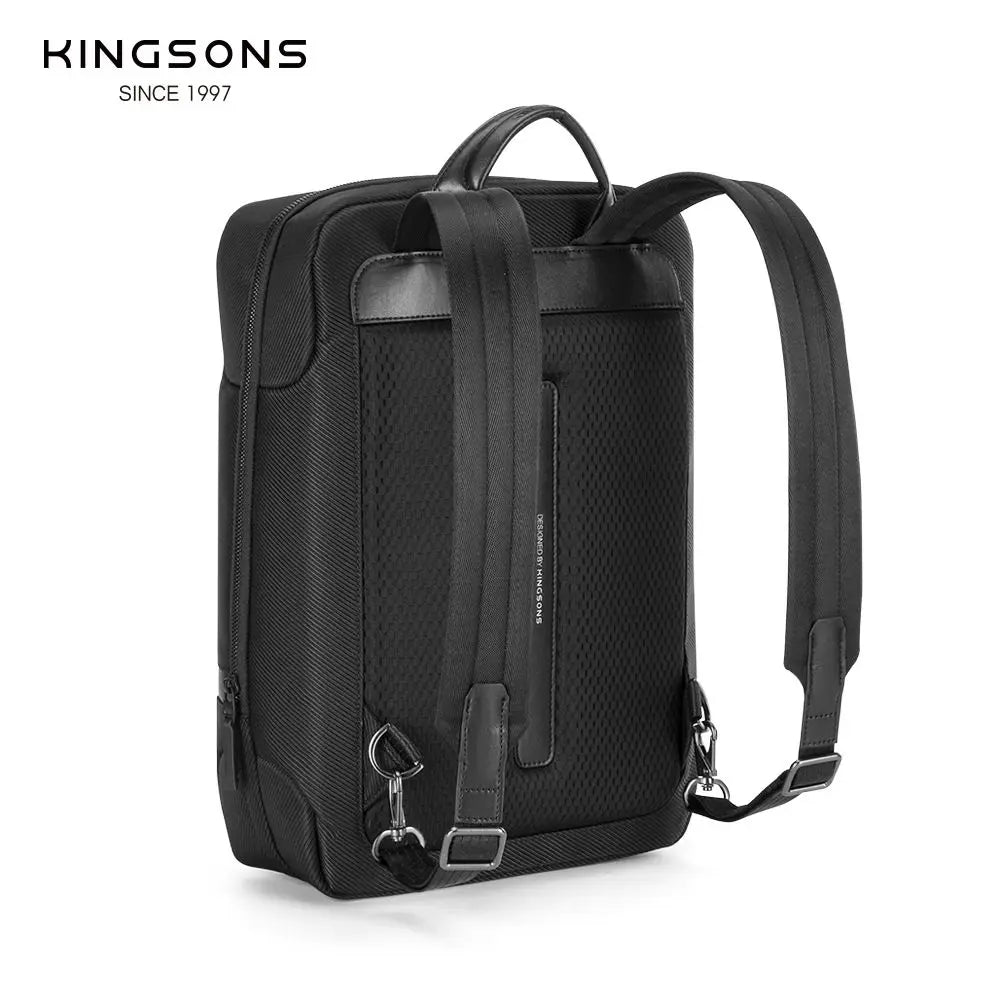 Kingsons 15.6'' Laptop Backpacks Large Capacity Multifunctional Backpack WaterProof for Business Shoulders Bags Student Bag