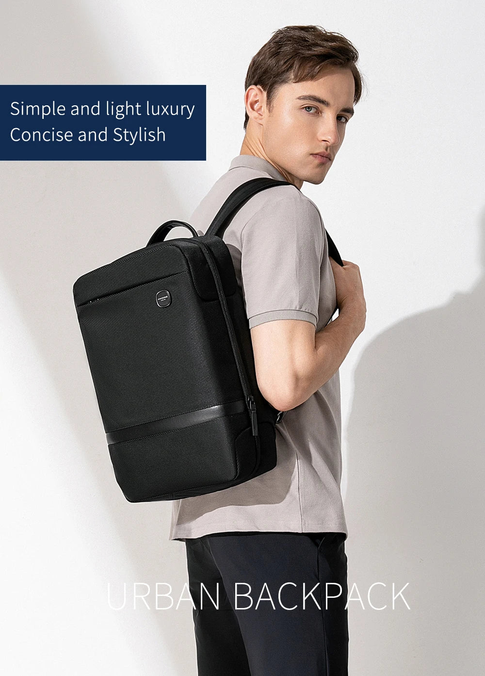 Kingsons  15.6'' Laptop Backpacks Large Capacity Multifunctional Backpack WaterProof for Business Shoulders Bags Student Bag