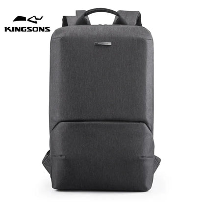 Kingsons 44*25*5 Backpack 15.6 inch Laptop Lightweight W/ USB Charging Port Casual Waterproof School Bag For Men
