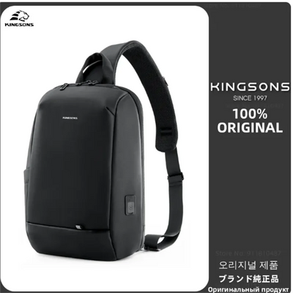 Kingsons Brand Laptop Bag 13.14 Inch Notebook Crossbody Messenger Case Handbag Backpack Shoulder Man Women Lady Dropship