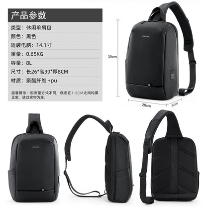 Kingsons Brand Laptop Bag 13.14 Inch Notebook Crossbody Messenger Case Handbag Backpack Shoulder Man Women Lady Dropship