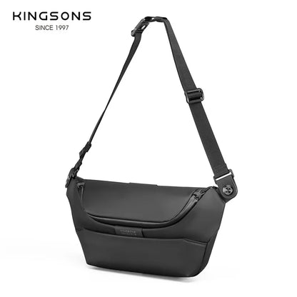 Kingsons Brand New  Crossbody Bag Anti-Theft Shoulder Messenger Male Chest Pack Short Trip Bosom Worker 7 Inch Tablet DropShip