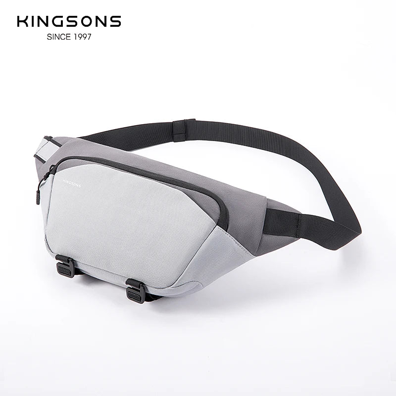 Kingsons Crossbody Bag Anti-Theft Shoulder Messenger Male Chest Pack Short Trip Bosom Worker 7 Inch Tablet DropShip
