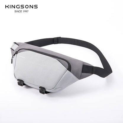 Kingsons Crossbody Bag Anti-Theft Shoulder Messenger Male Chest Pack Short Trip Bosom Worker 7 Inch Tablet DropShip