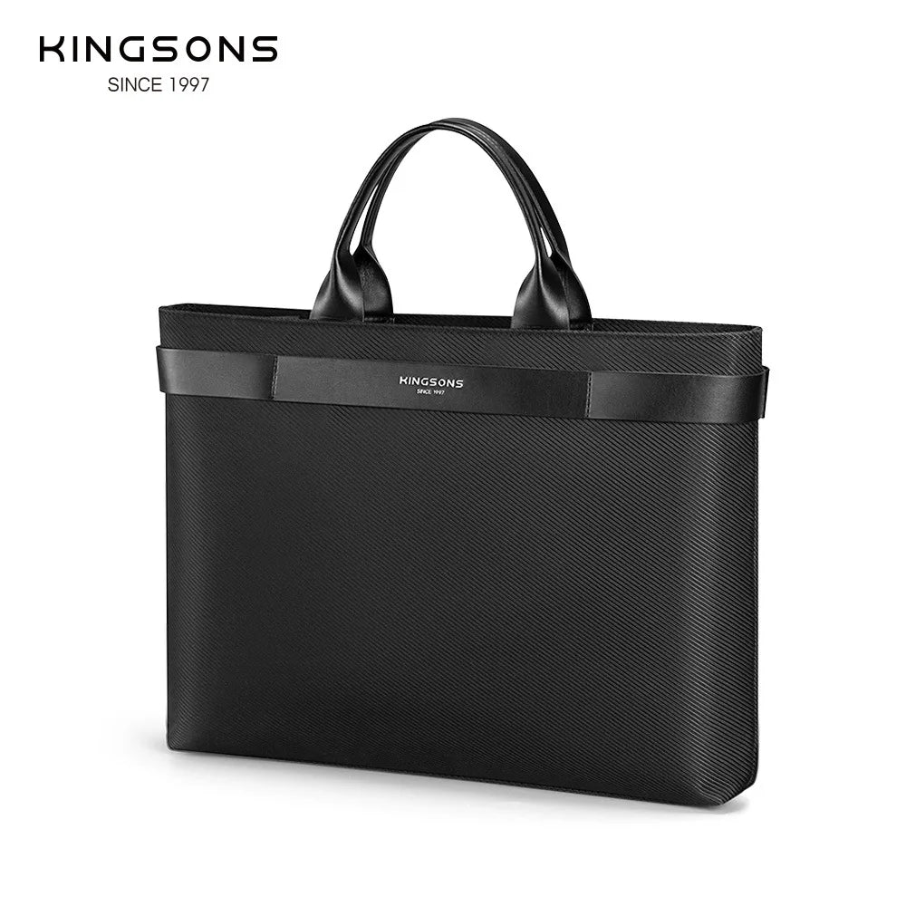 Kingsons Men briefcase Laptop Bag 15 15.6 Inch Shoulder Handbag Man Case For Macbook Notebook.jpg_.webp
