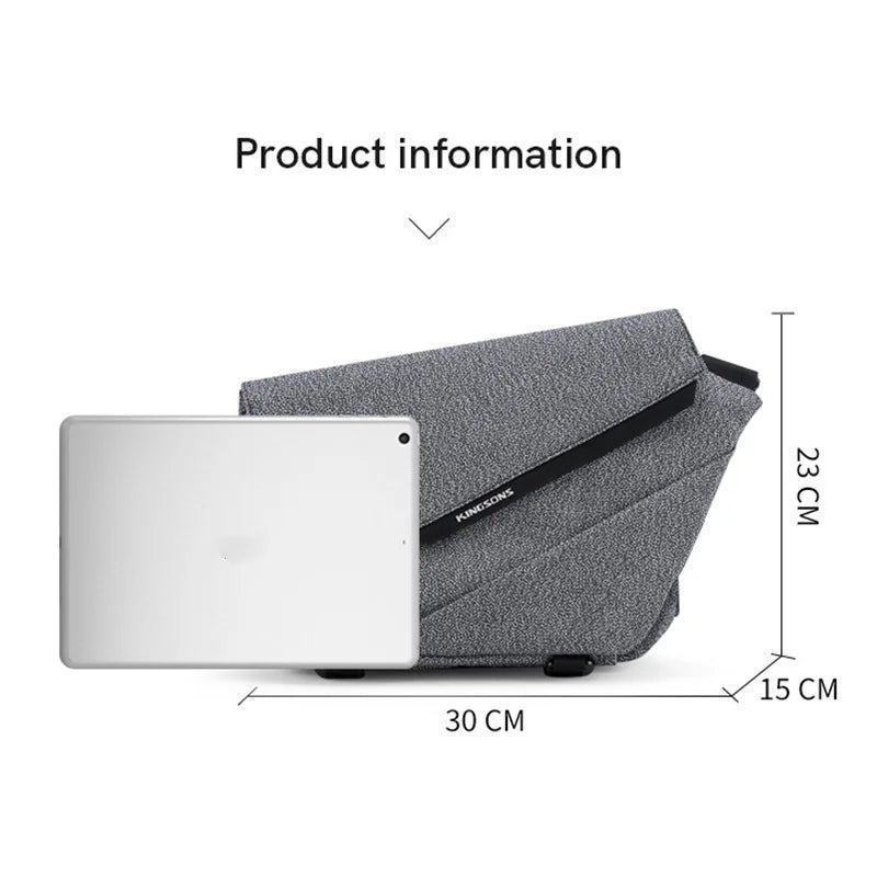Kingsons  Messenger Bag Tide Brand Tooling Sports Messenger Bag Multifunctional Men's bag  Shoulder Bag Chest Bag Women