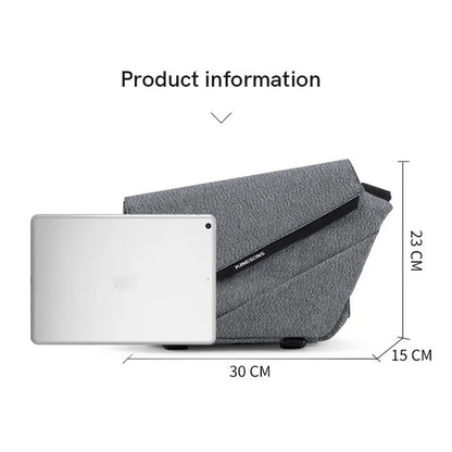 Kingsons  Messenger Bag Tide Brand Tooling Sports Messenger Bag Multifunctional Men's bag  Shoulder Bag Chest Bag Women