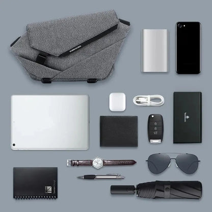 Kingsons Waterproof Messenger Bag Tide Brand Tooling Sports Messenger Bag Multi-functional Men bag Shoulder Bag Chest Bag Women