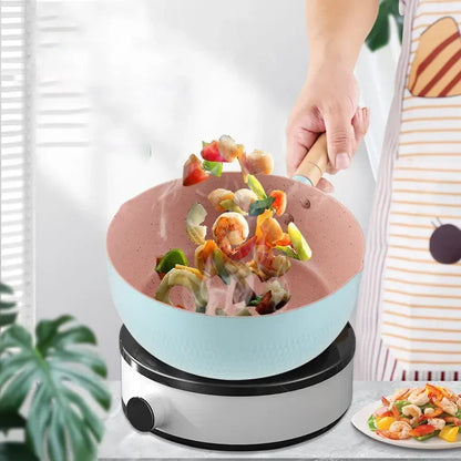 Kitchen Cooking Pot Maifan Stone Non-Stick Cook Noodles Hot Milk Soup Pots Japanese-Style Snow Pan Cooker Universal Cookware