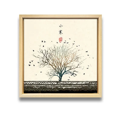 Kitchen Pictures Wall Decor Canvas Art Tranditional 24 Solar Terms Canvas Posters Printed On Canvas for Walls Decoration