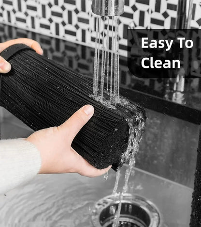 Knife Block Holder Set Free Inserting Storage Plastic Knife Multi-Functional Universal Stand Kitchen Tool Storage Accessory
